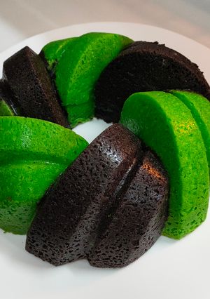 Foto resep Cake Pandan Ketan Hitam