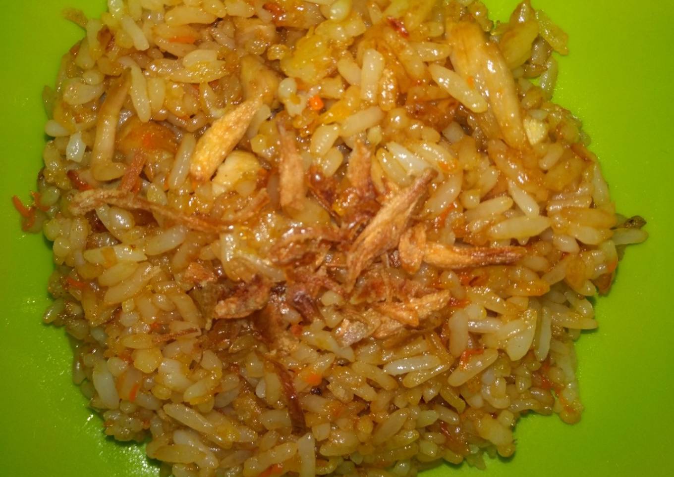 Nasi Goreng Wortel Ayam Mentega (MPASI 1y+)