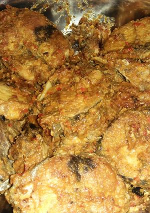 Foto resep Ikan tongkol bumbu pedas