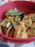 Kokotxas de Bacalao al Pil Pil con Borraja Salteada