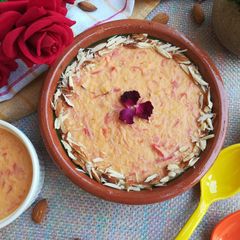 A picture of Carrot kheer.