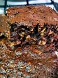 Brownie de Banana y Avena sin Gluten