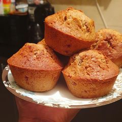 A picture of Tasty Strawberry Muffins.