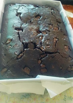 Una foto de BROWNIE VEGANO O:-)