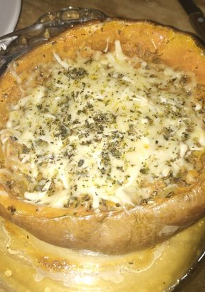 Una foto de Zapallo relleno