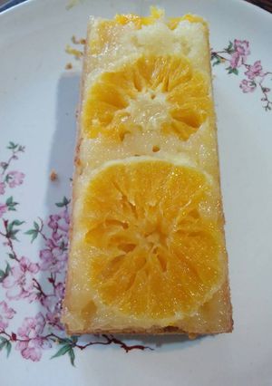 Una foto de Budín con naranja💗