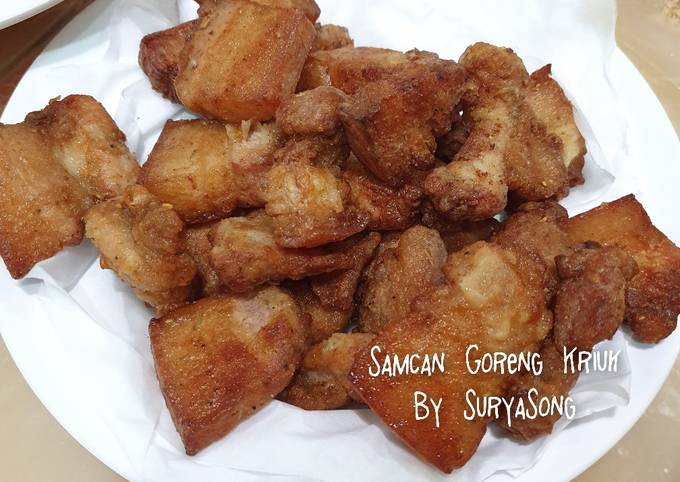 Resep Hakka Samcan Goreng Kriuk Resep Hakka Samcan Goreng Kriuk