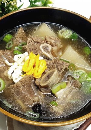 Foto resep Galbi Tang Resep asli mirip sama yg di restoran Korea
