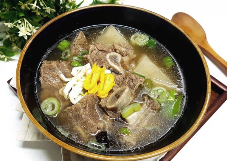 Galbi Tang Resep asli mirip sama yg di restoran Korea