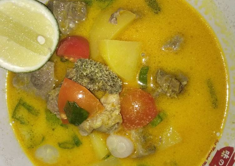 Resep 🍴 soto betawi daging kurban Anti Gagal