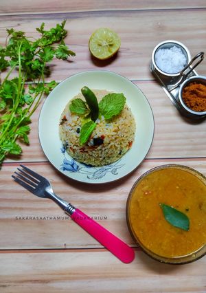 பிளைன் குஸ்கா இன் பிரஷர் குக்கர் (Plain kushka recipe in tamil) செய்முறை முக்கிய புகைப்படம்