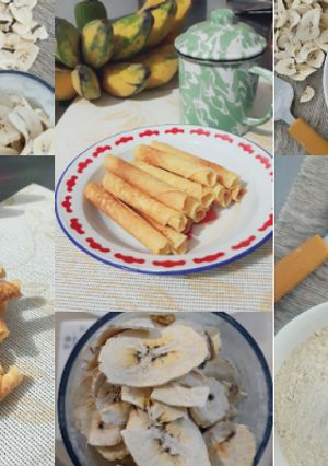 Foto resep Egg rol pisang