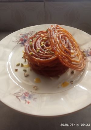 A picture of Mango jalebi.