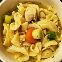 A picture of Chicken Noodle Soup.