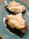Diétás brownie mandarinos frissítéssel