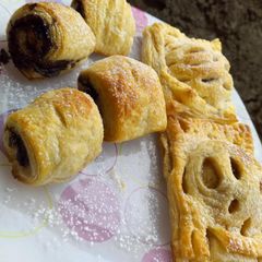 A picture of Strawberry roll ups.