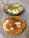 Zapallo y batatas al horno