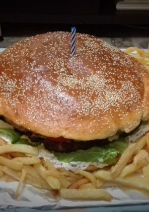 Φωτογραφία της συνταγής Burger XXL
