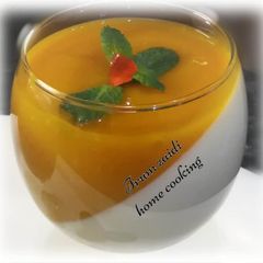 🍹Mango Panna Cotta🍹 A picture of 🍹Mango Panna Cotta🍹.