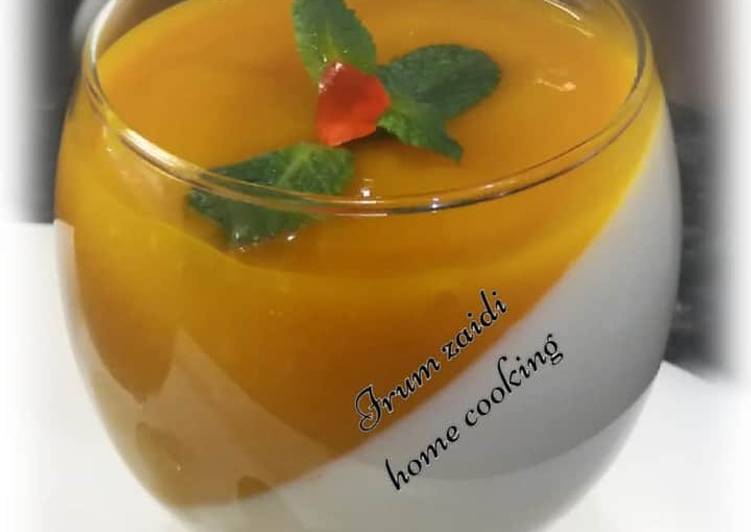 �?�Mango Panna Cotta�?�