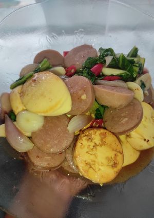 Foto resep Tofu sosis sawi