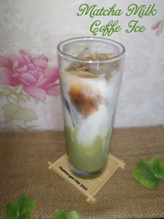 Foto resep 133. Matcha Milk Coffee Ice