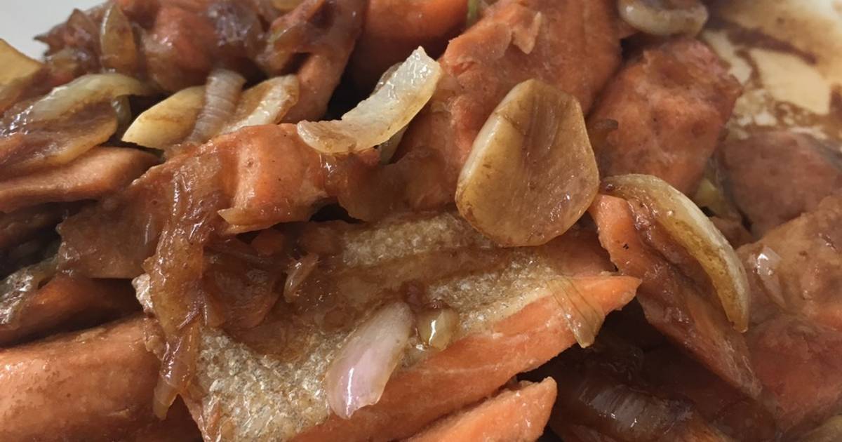 Resep Salmon teriyaki oleh lilian - Cookpad
