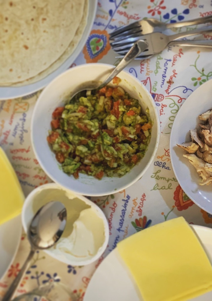 Una foto de Fajitas de pollo de aprovechamiento