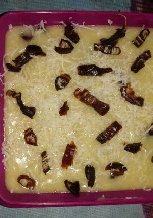 A picture of No bake klappertart.