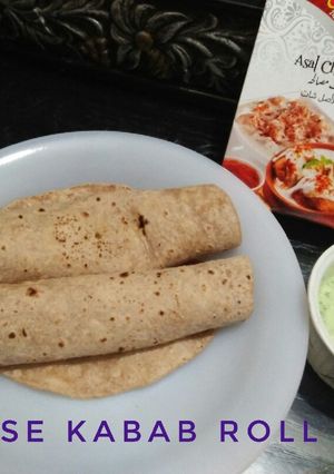 A picture of Cheese Kabab Roll 😀😀.