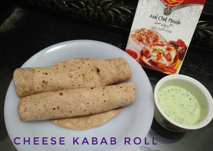 Cheese Kabab Roll 😀😀