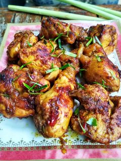 Foto resep Ayam bakar bumbu rujak