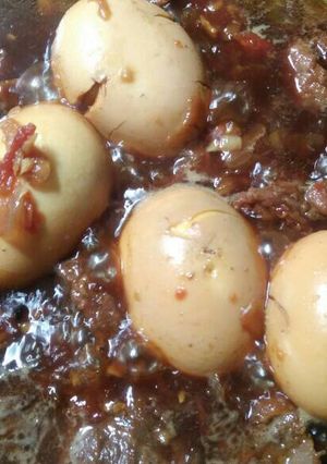 Foto resep Telur daging kecap