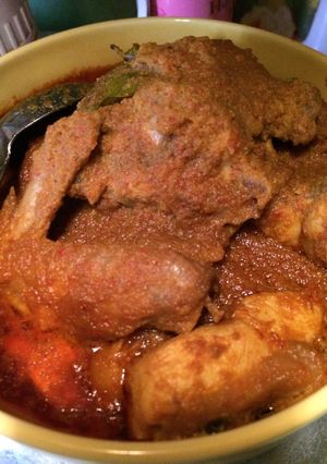 Foto resep Rendang ayam