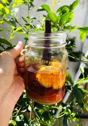 Foto resep Teh lemon madu