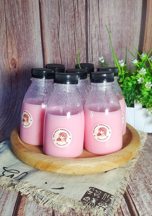 Foto resep Silky Pudding Strawberry