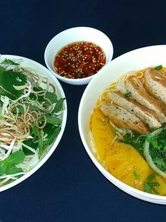 Hình của món Bún chả cá.