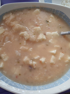 Una foto de Mote de queso!