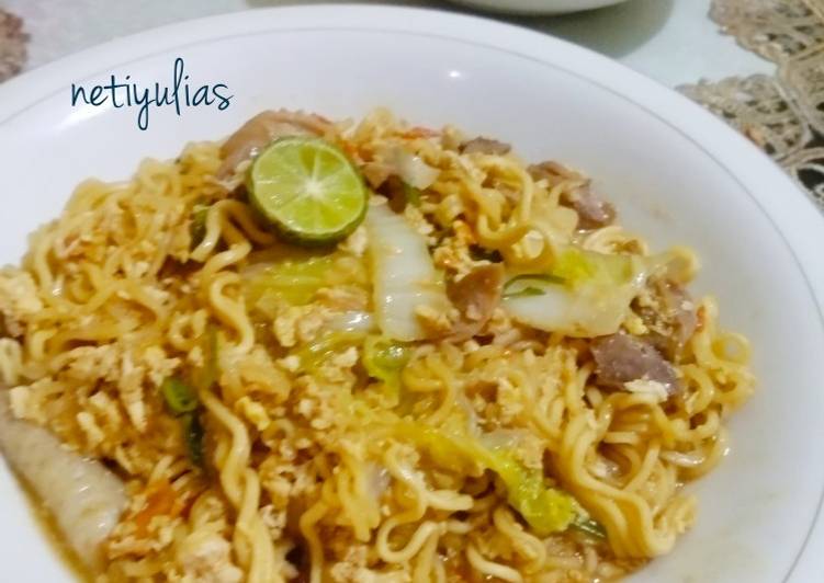 Resep Mie Tek Tek Abang abang, Bikin Ngiler