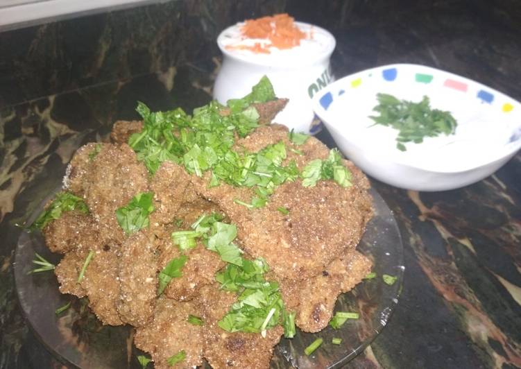 بانيه بتتبيله مميزة 👌 والنتيجة مقرمش من برة وطري ولذيذ من جوة 😋