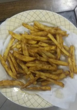 A picture of French fries.