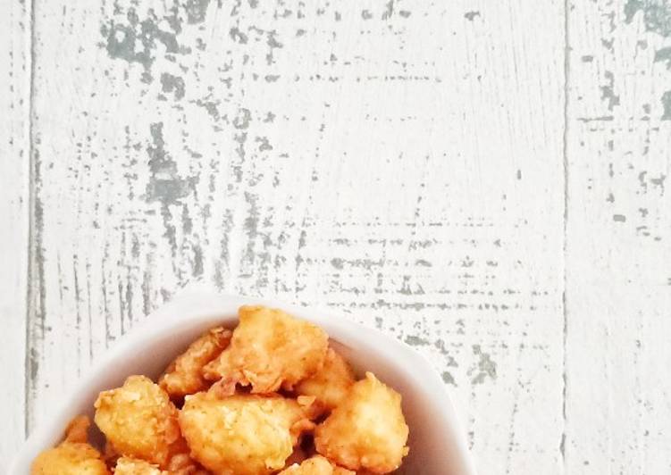 Chicken Popcorn Simple