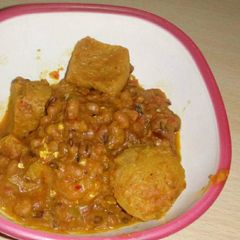 A picture of Lobya and yoga bean sabzi.