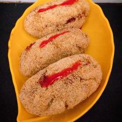 A picture of Gluten free bread roll.