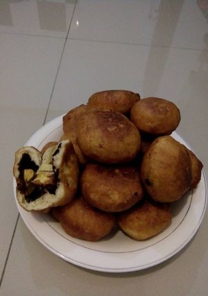 Foto resep Roti goreng lembut isi piscok