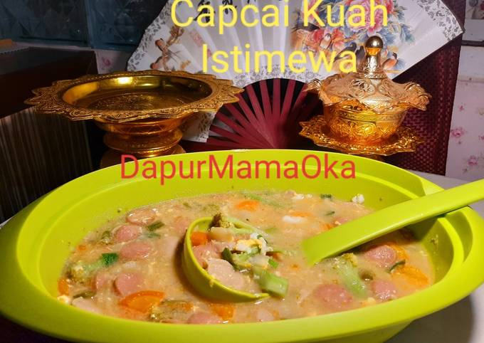 Resep Capcai Kuah Istimewa Enak Anti Gagal