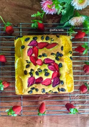 Foto resep Fruit Pastry Cake