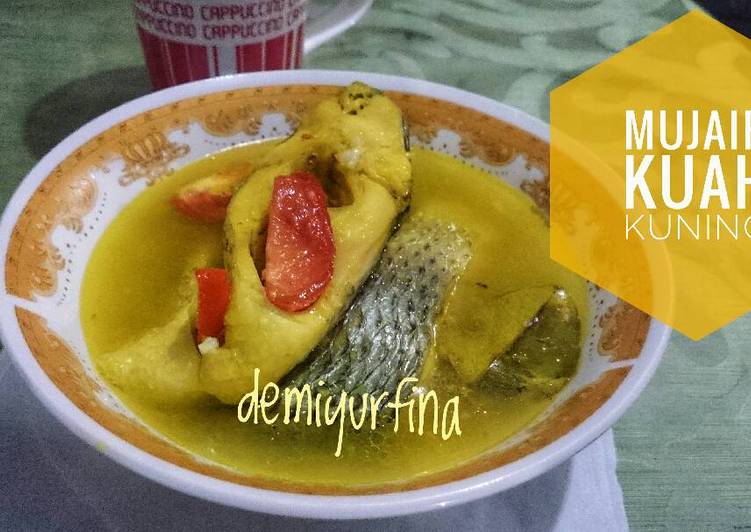 Resep Mujair Kuah Kuning yang enak Untuk Jualan