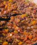 Chilli vegan com abacate