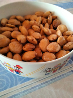 Una foto de Almendras fritas